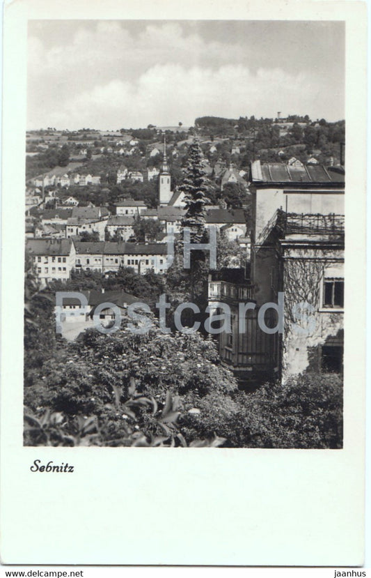 Sebnitz - 82 - 1955 - Germany DDR - used - JH Postcards