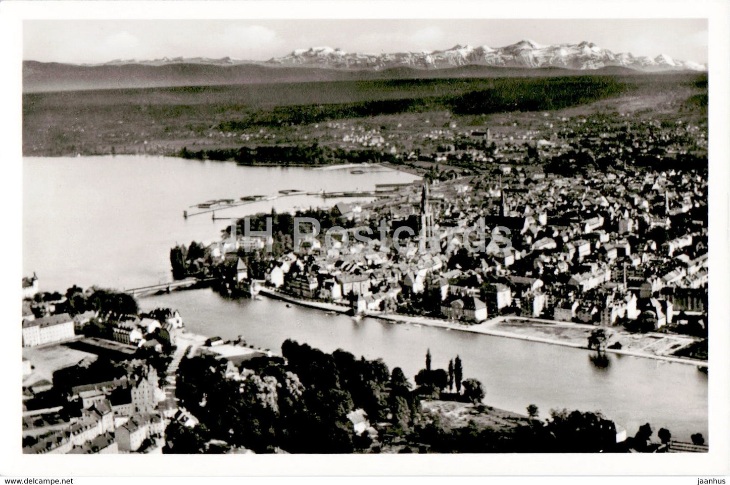 Konstanz am Bodensee - old postcard - Germany - unused - JH Postcards
