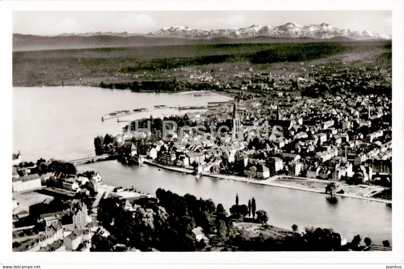 Konstanz am Bodensee - old postcard - Germany - unused - JH Postcards