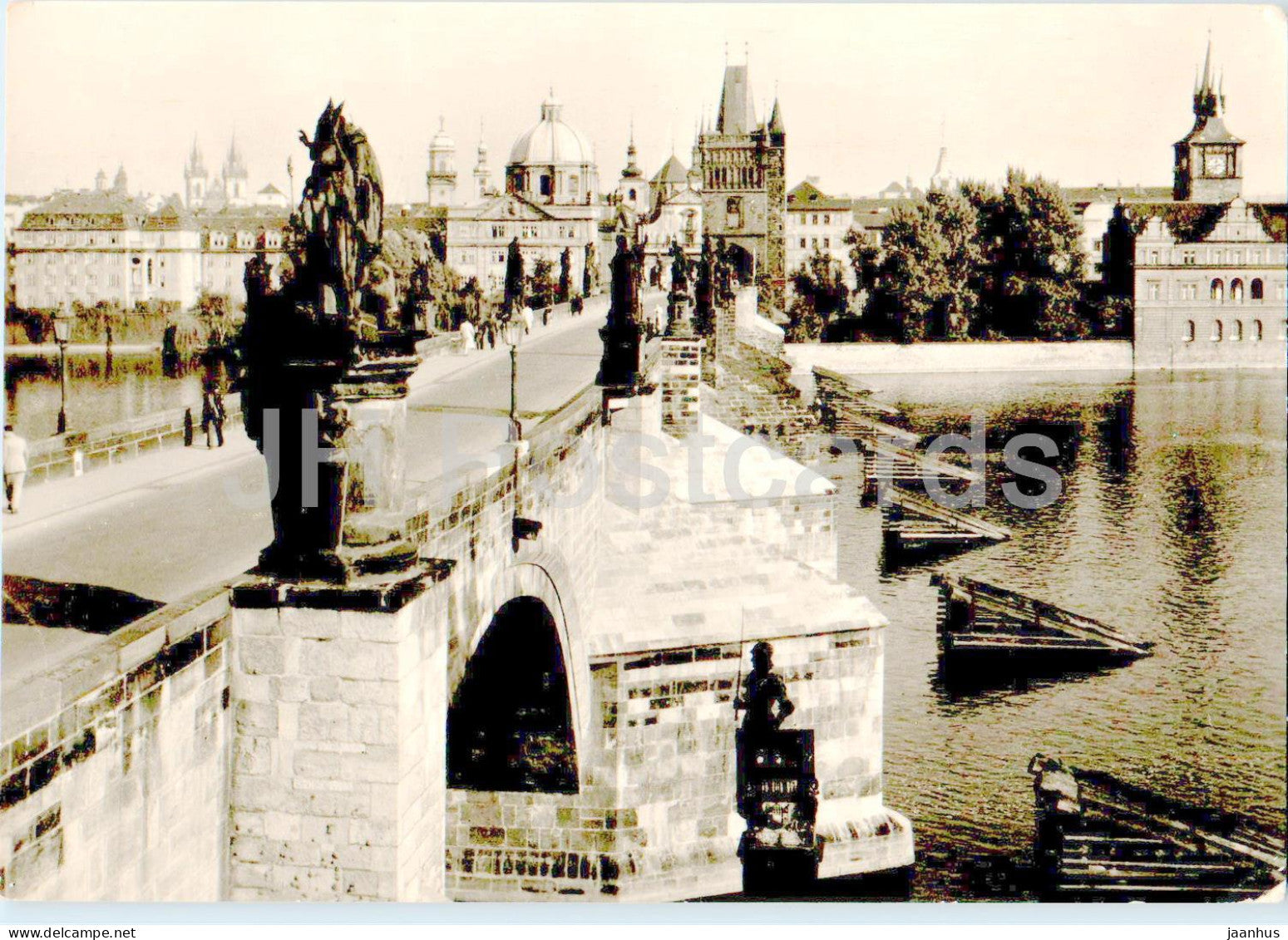 Praha - Prague - Karluv Most - Charles Bridge - 41327 - Czech Republic - Czechoslovakia - unused - JH Postcards