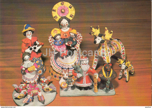 Kirov - Vyatka - Dymkovskaya toy - 1983 - Russia USSR - unused - JH Postcards