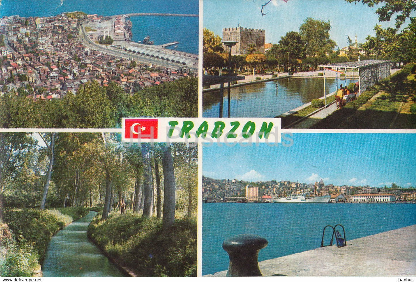 Trabzon - Some views of the City - multiview - 1987 - Turkey - used - JH Postcards