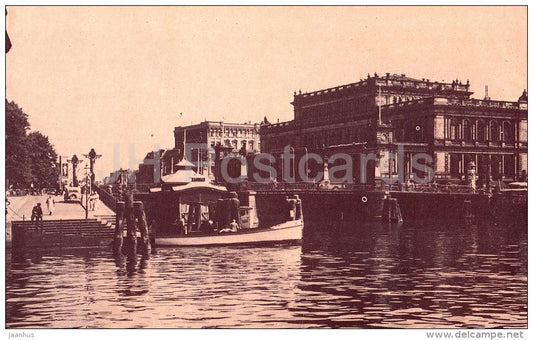 Exchange and Green Bridge - Kaliningrad - Königsberg - 1990 - Russia USSR - unused - JH Postcards