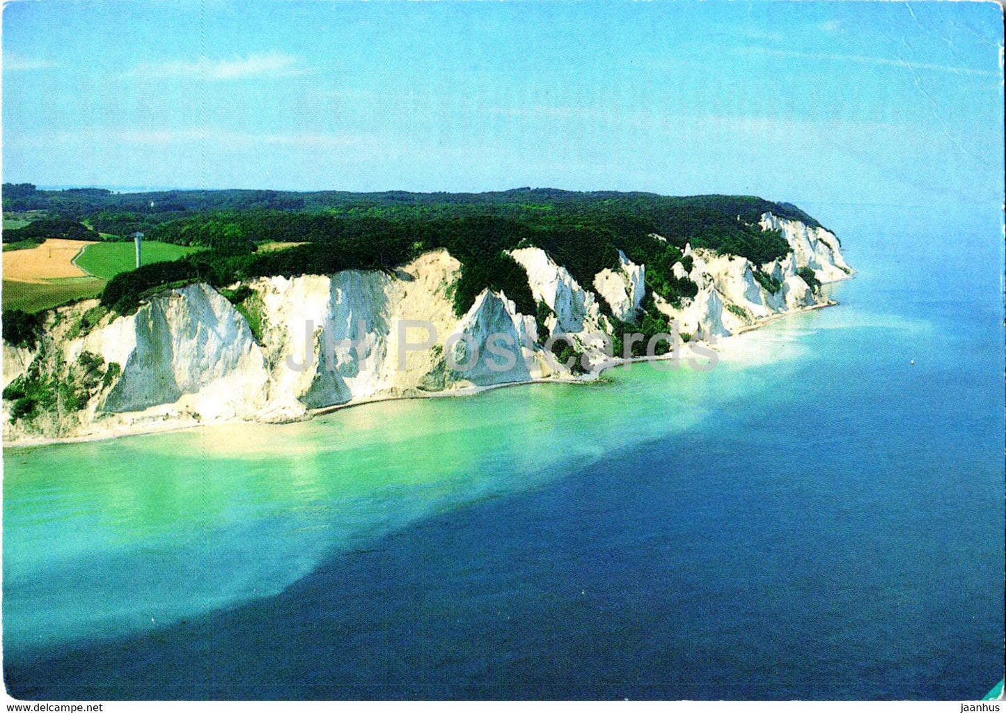 Mons Klint - Luftfoto - aerial view - Denmark - unused - JH Postcards