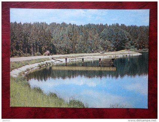 Karsti Polli reservoir - 1982 - Estonia - USSR - unused - JH Postcards