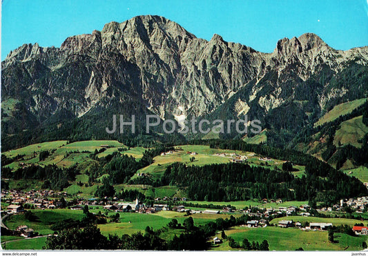 Luftkurort Leogang 840 m - Pinzgau - Land Salzburg - Austria - unused - JH Postcards