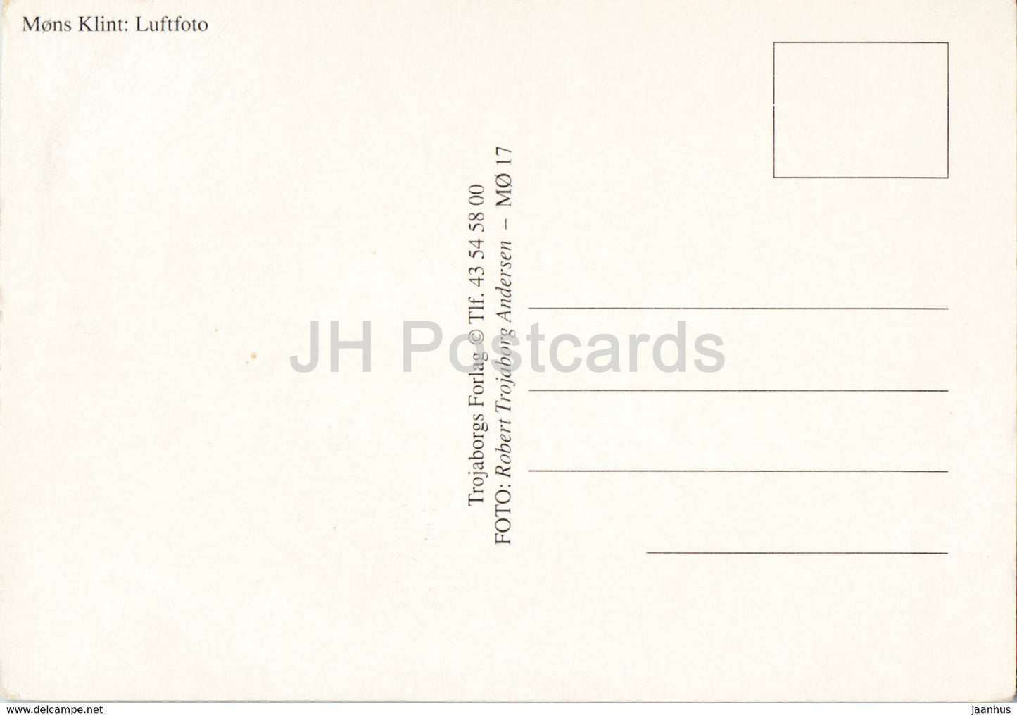 Mons Klint - Luftfoto - Luftaufnahme - Dänemark - unbenutzt