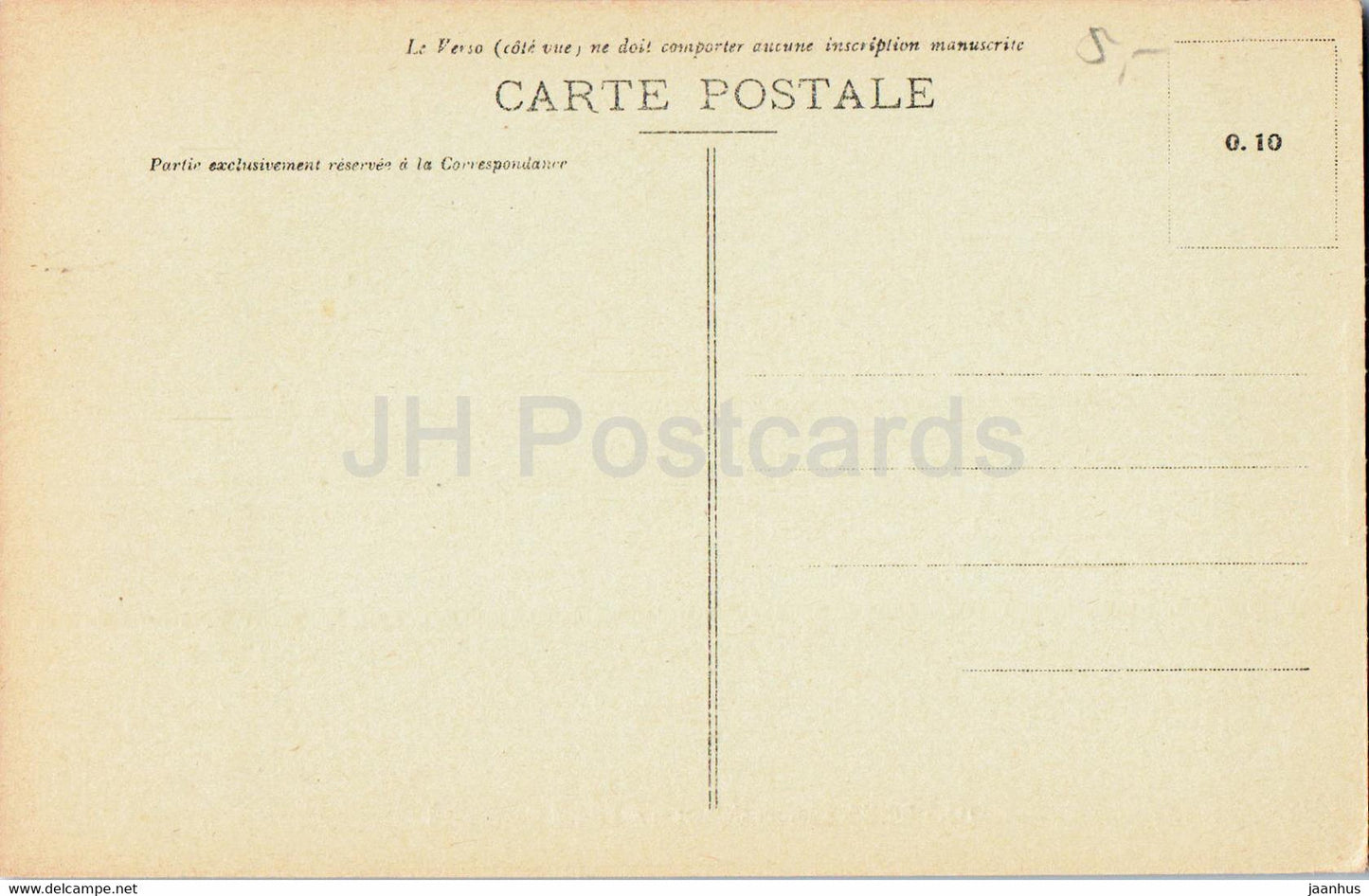 Reims - Jardin Colbert vers l'Hotel Continental - hotel - 112 - old postcard - France - unused