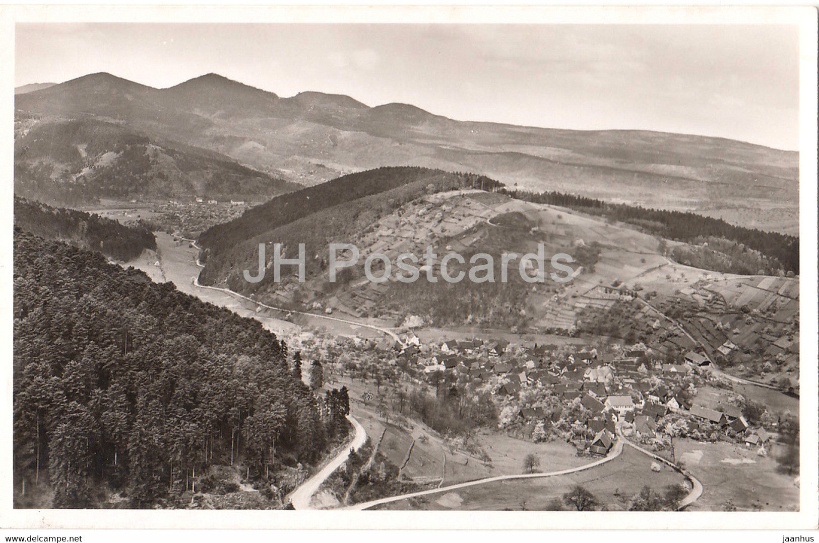 Gasthof und Pension Lautenfelsen - Lautenbach im Murgtal - Germany - unused - JH Postcards