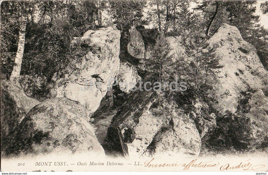 Mont Ussy - Oasis Marion Delorme - 201 - old postcard - 1905 - France - used - JH Postcards