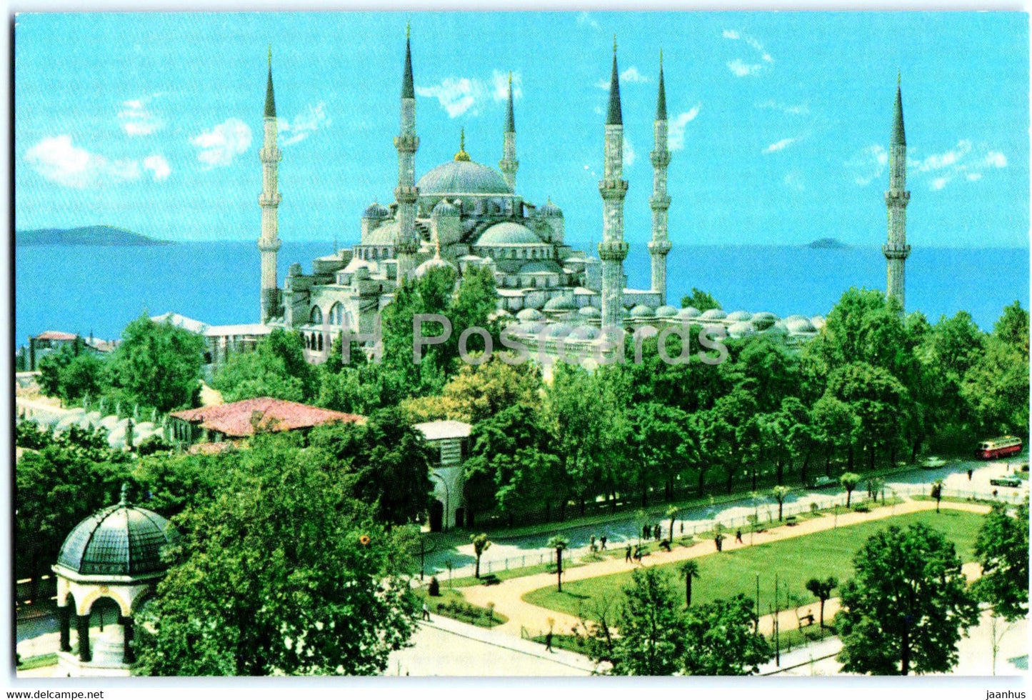 Istanbul - Sultanahmet Mosque - Turkey - used - JH Postcards