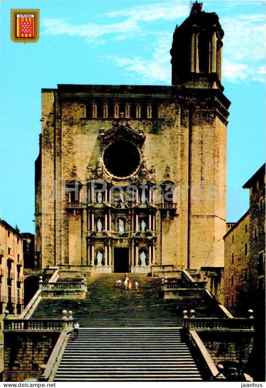 Girona - Catedral - Cathedral - 5 - Spain - unused - JH Postcards