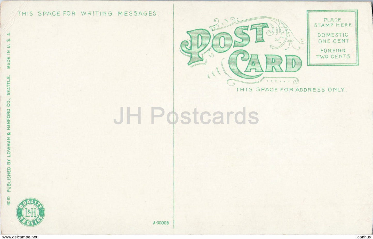Myrtle Falls und Mount Rainier – Washington – 4010 – alte Postkarte – USA – unbenutzt