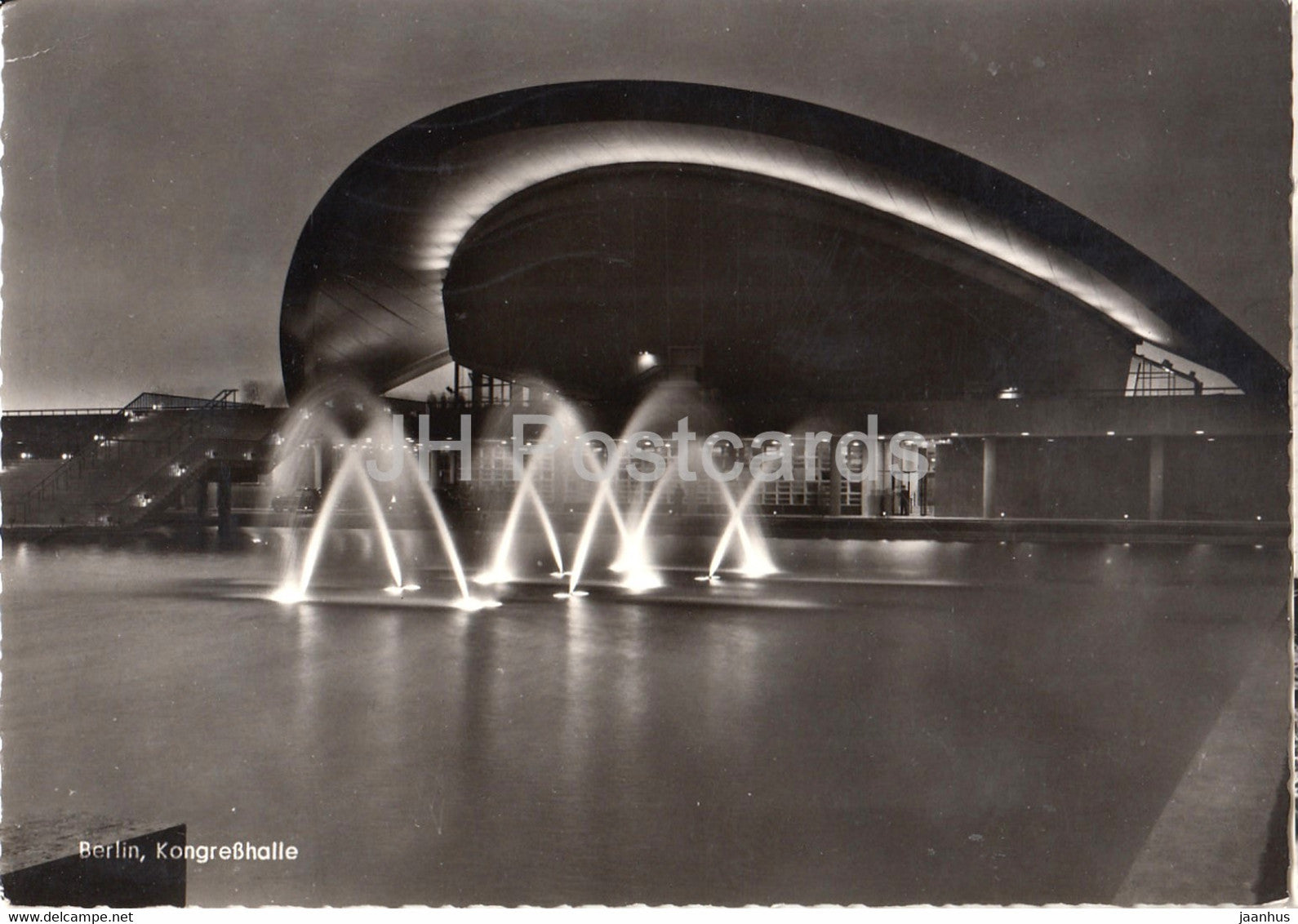 Berlin - Kongresshalle - 1967 - Germany - used - JH Postcards