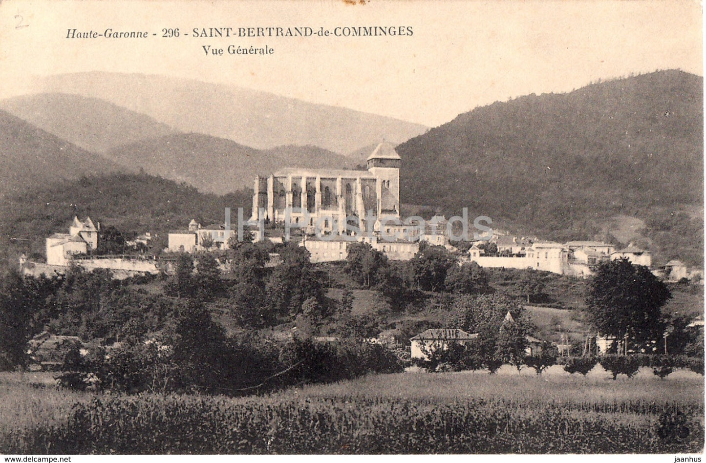 Saint Bertnard de Comminges - Vue Generale - Haute Garonne - 296 - old postcard - 1919 - France - used - JH Postcards