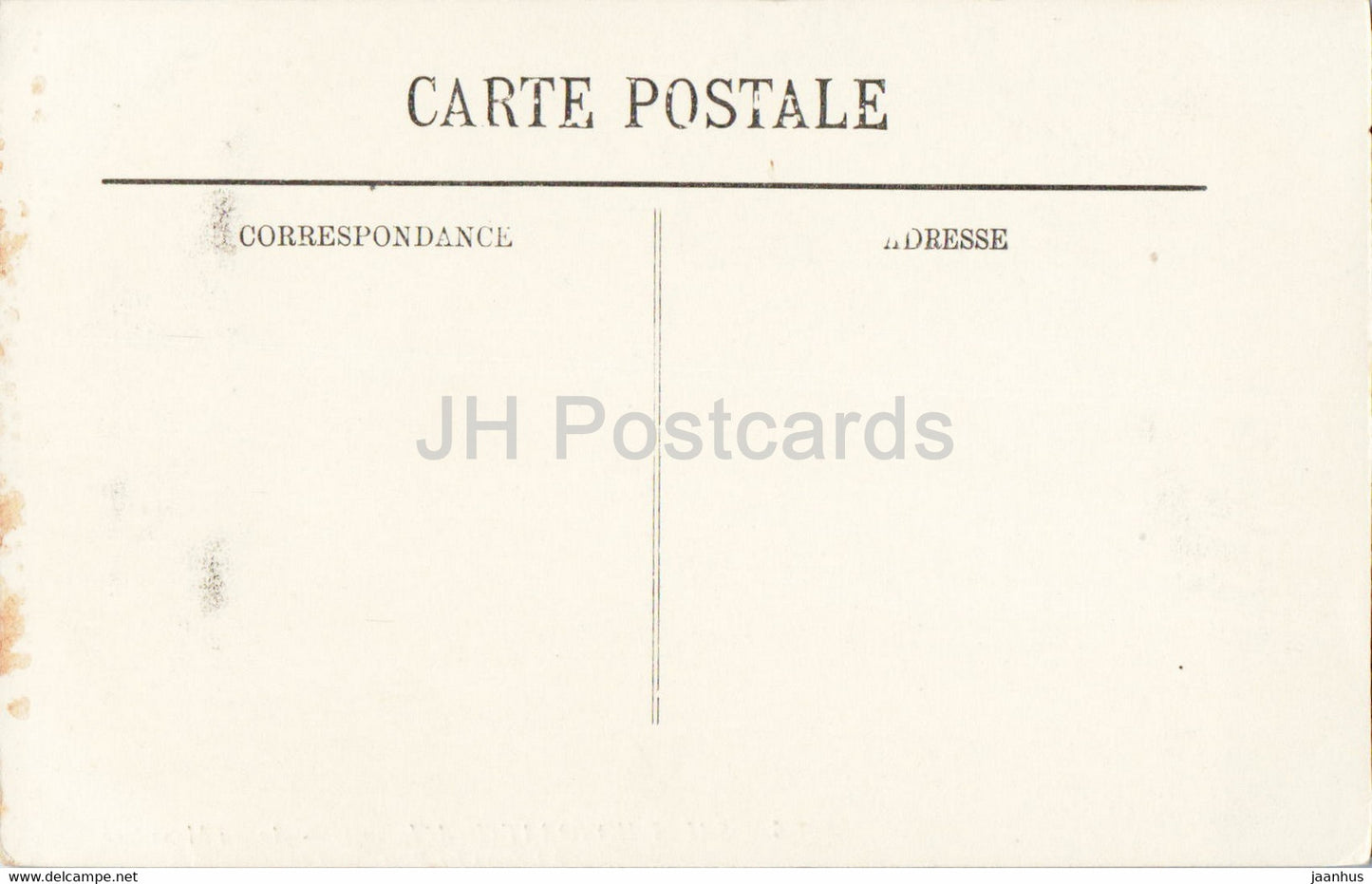 Saint Honorat - Ancien Monastère - a travers les Pins - carte postale ancienne - France - inutilisée