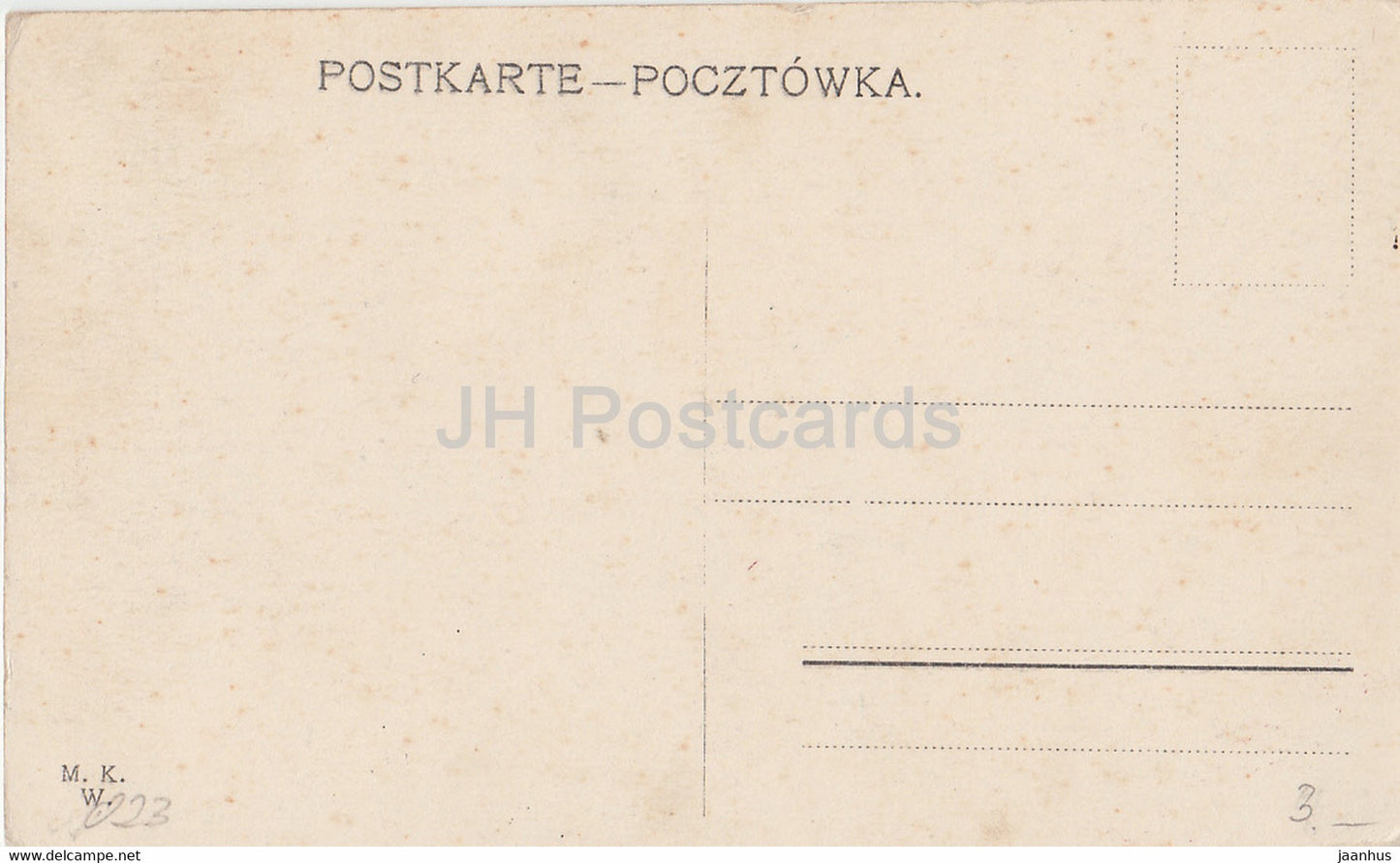 Warschau - Kierbedz Brucke - Warschau - Most Kierbedzia - Brücke - alte Postkarte - Polen - unbenutzt