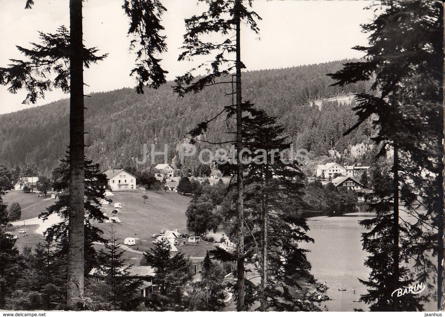 Gerardmer - station climatique - Les Campeurs au bout du Lac - health resort - 105 - France - 1964 - used - JH Postcards