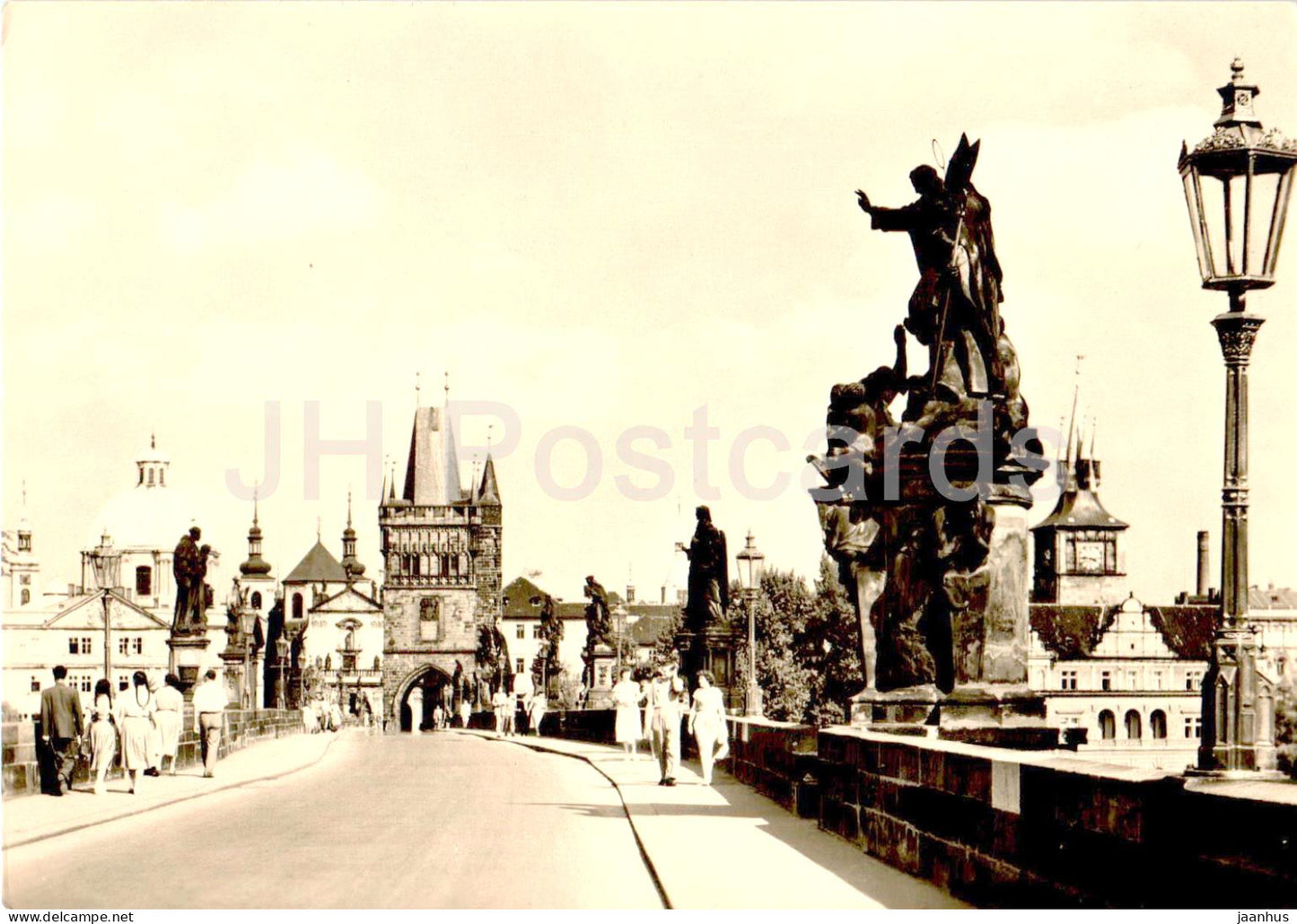 Praha - Prague - Karluv Most - Charles Bridge - 2132 - Czech Republic - Czechoslovakia - unused - JH Postcards