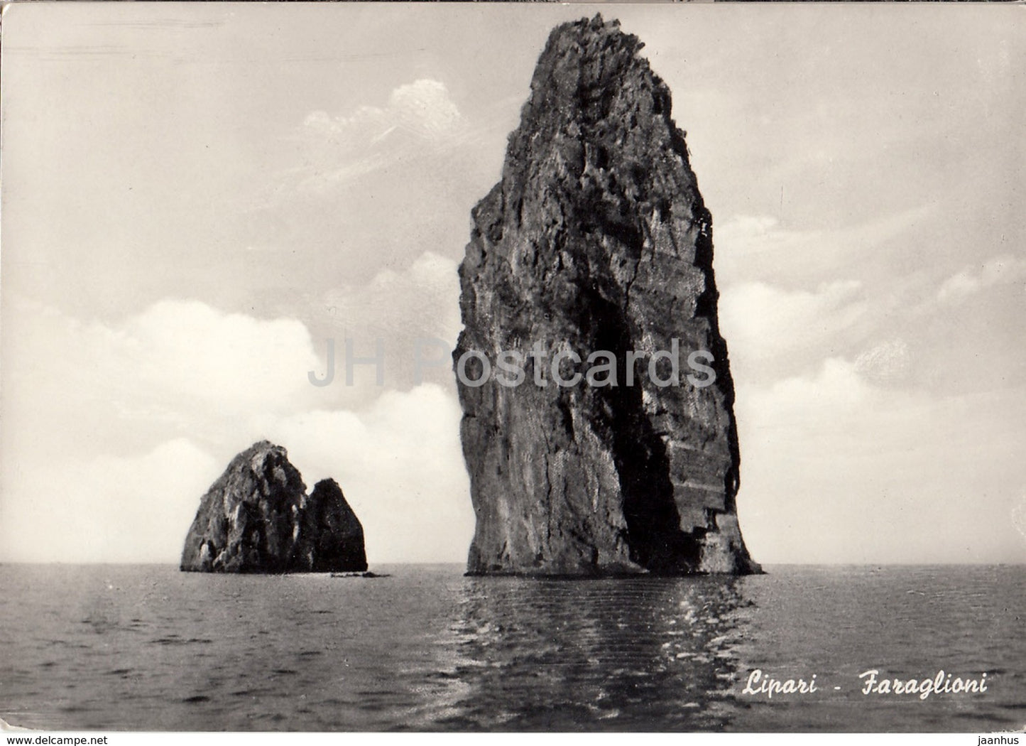 Lipari - Faraglioni - Italy - 1968 - used - JH Postcards