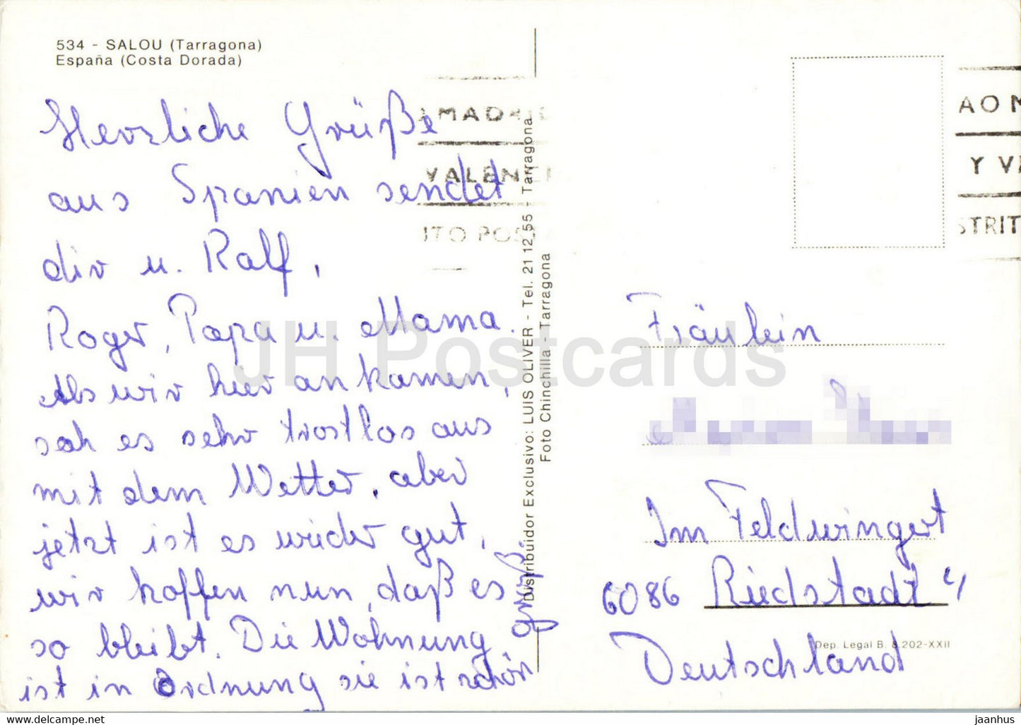 Salou - Tarragona - Costa Torada - multiview - 534 - Spain - used