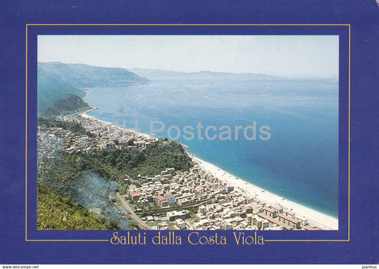 Saluti dalla Costa Viola - Bagnara - panorama - Italy - Italia - unused - JH Postcards