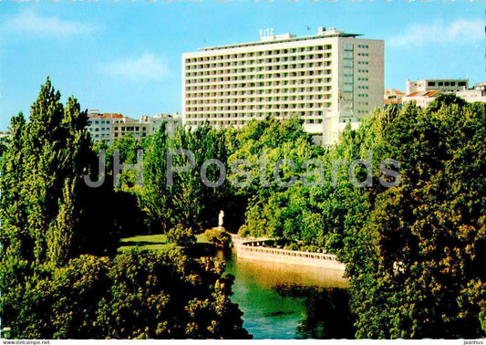 Lisbon - Lisboa - hotel Ritz - Parque Eduardo VII - park - Portugal - unused - JH Postcards