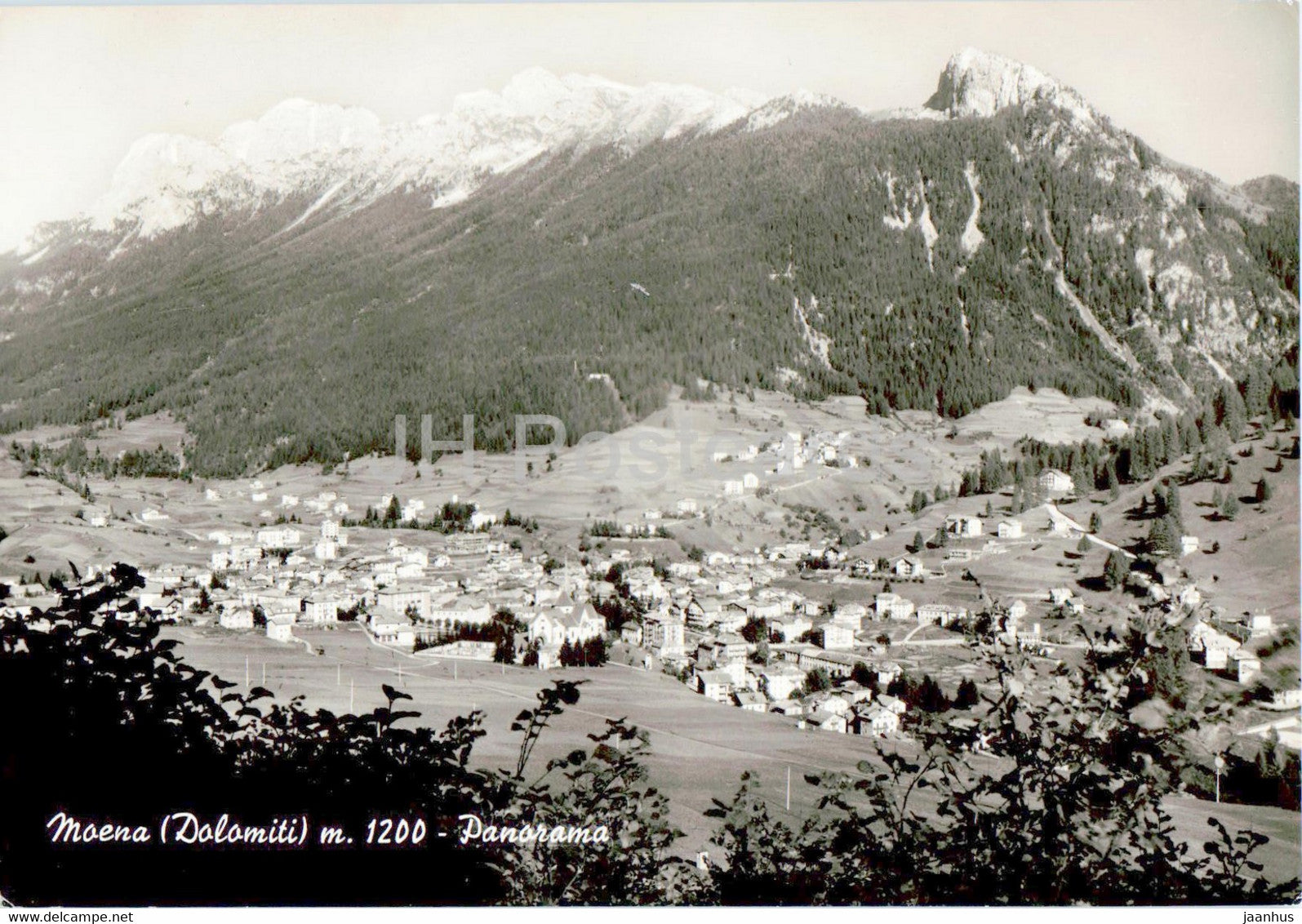 Moena 1200 m - Panorama - Dolomiti - 1966 - Italy - used - JH Postcards