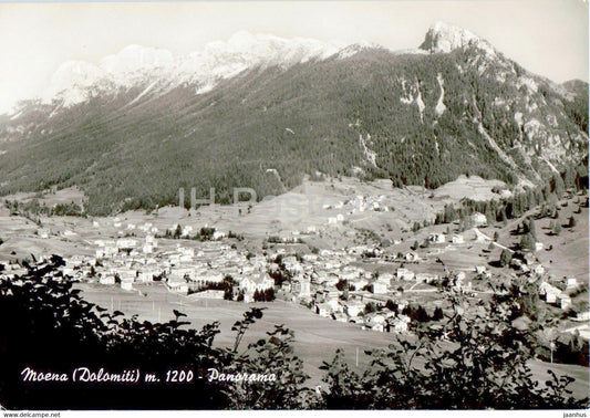 Moena 1200 m - Panorama - Dolomiti - 1966 - Italy - used - JH Postcards