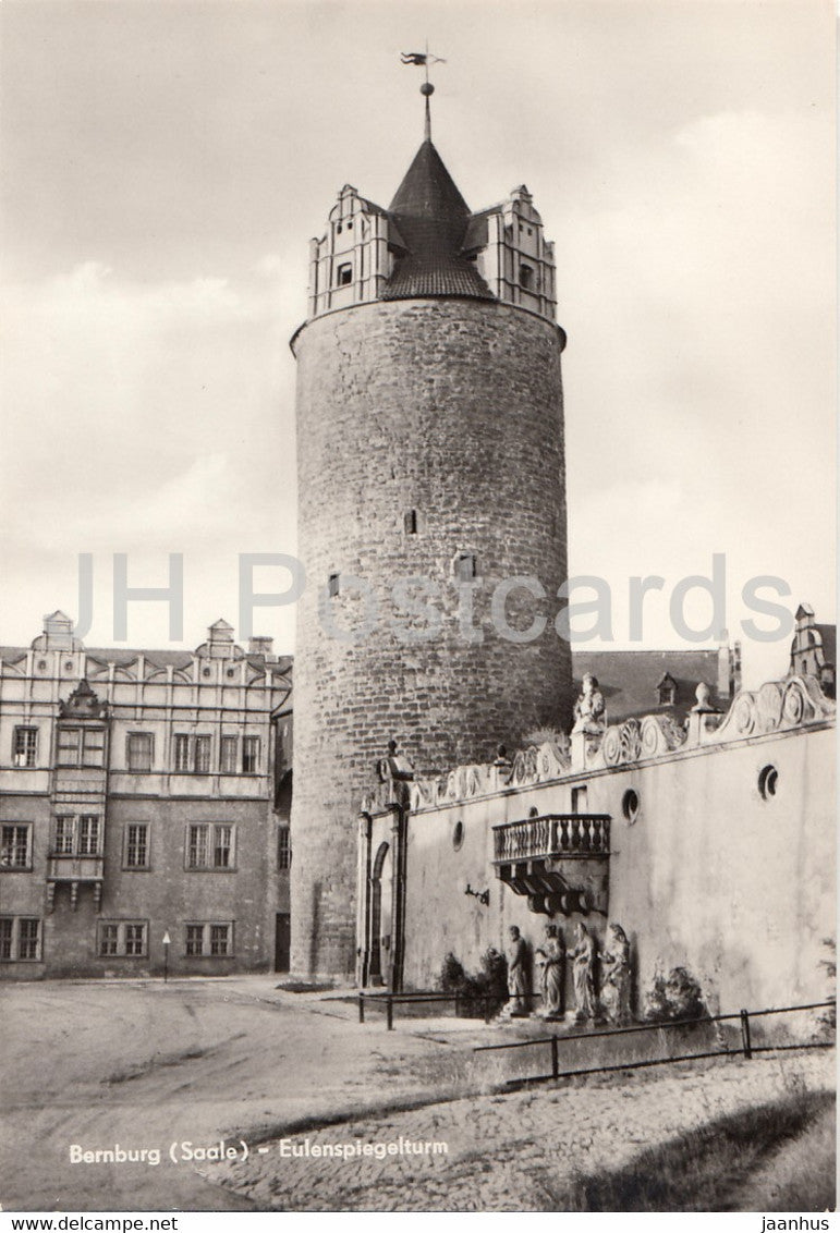 Bernburg Saale - Eulenspiegelturm - Germany - unused - JH Postcards