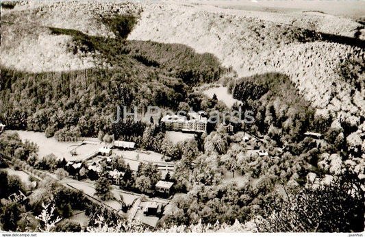 Bad Harzburg - Blick aus der Schwebebahn - Harzburger Hof - old postcard - Germany - used - JH Postcards