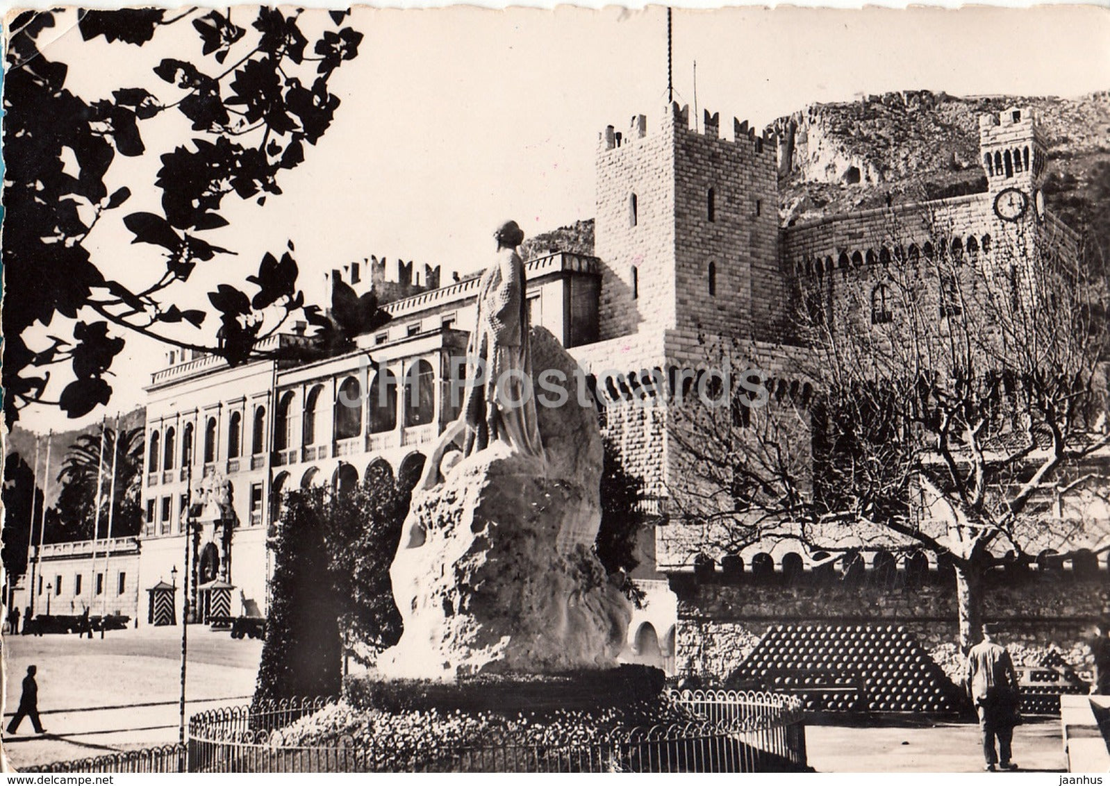 Monaco - Le Palais du Prince - palace - 1004 - 1958 - Monaco - used - JH Postcards