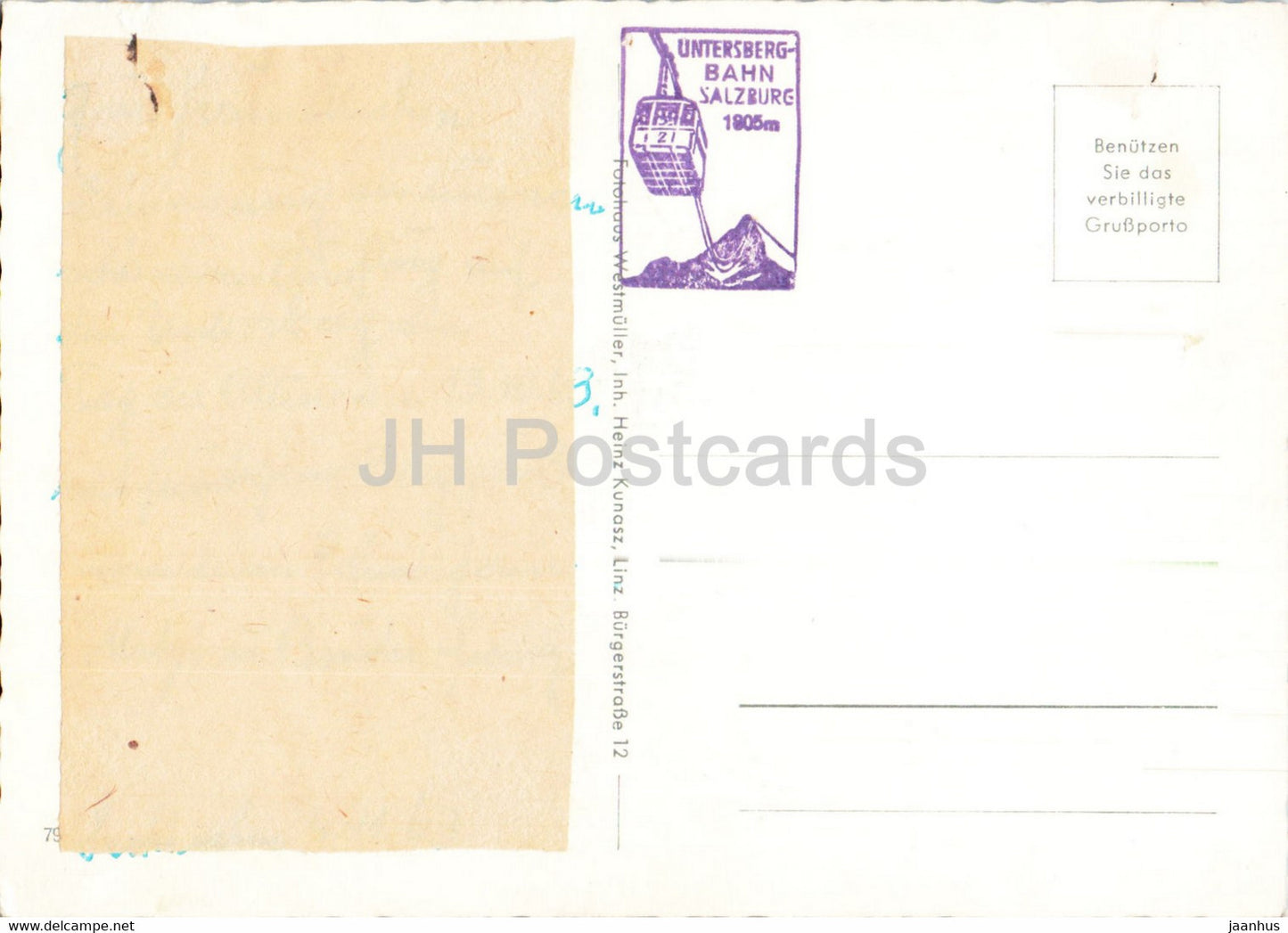 Gruss vom Untersberg - Austria - unused