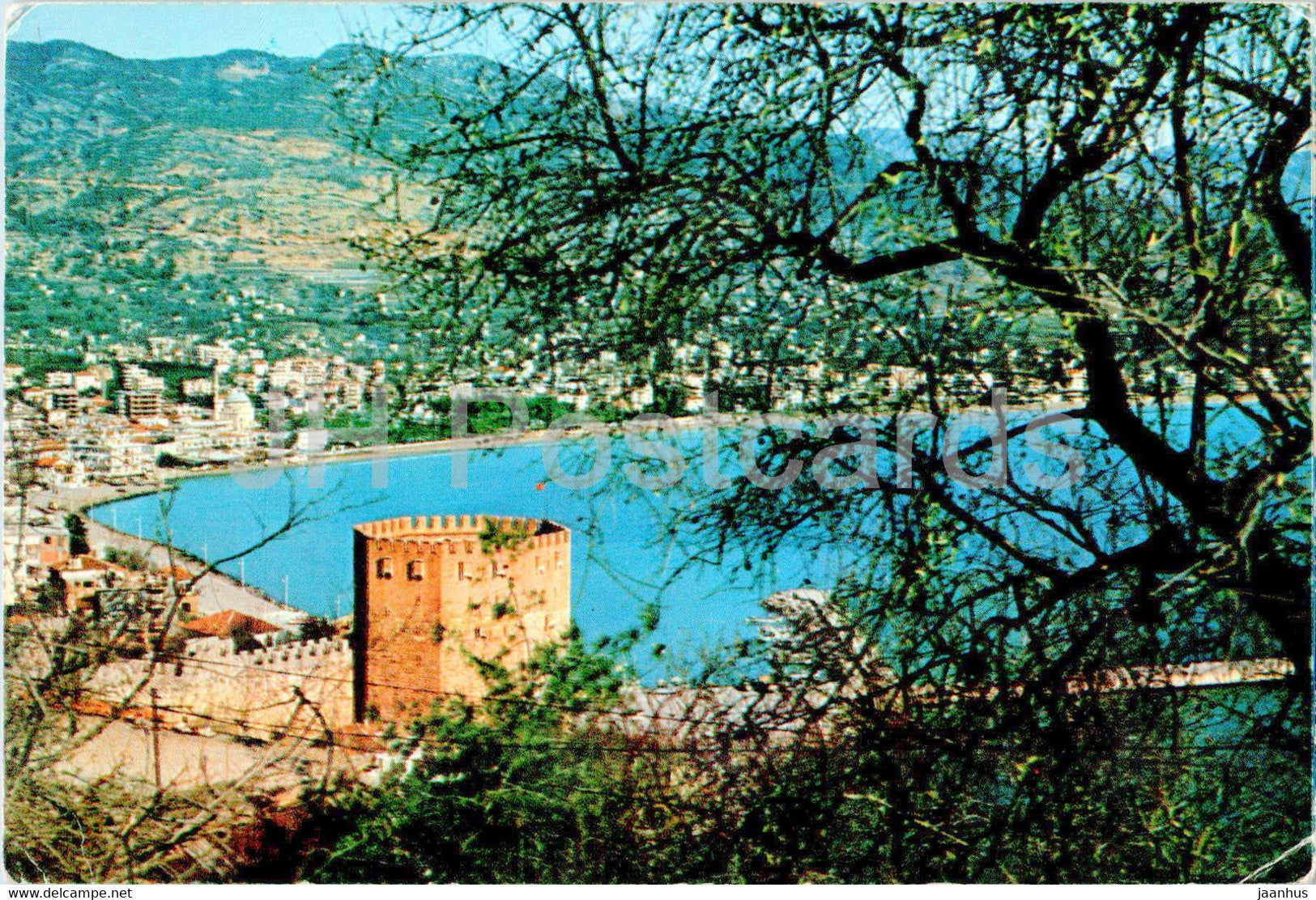 Alanya - Kaleden Sehre bir bakis - A view from the castle to the city - 1 - 1983 - Turkey - used - JH Postcards