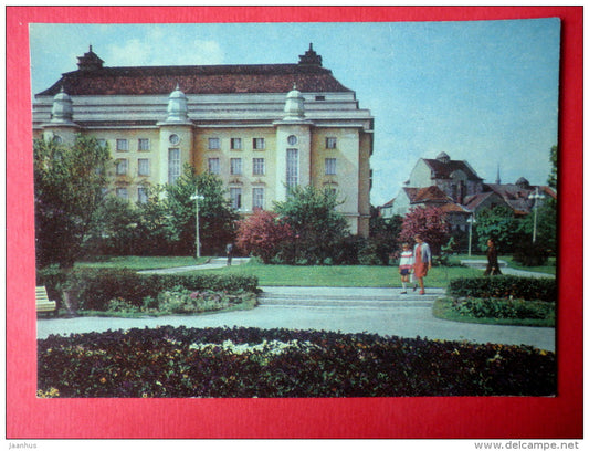 State Academic Opera and Ballet Theatre - Tallinn - 1972 - Estonia USSR - used - JH Postcards