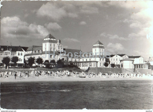 Ostseebad Binz - Rugen - beach - 1968 - Germany DDR - used - JH Postcards