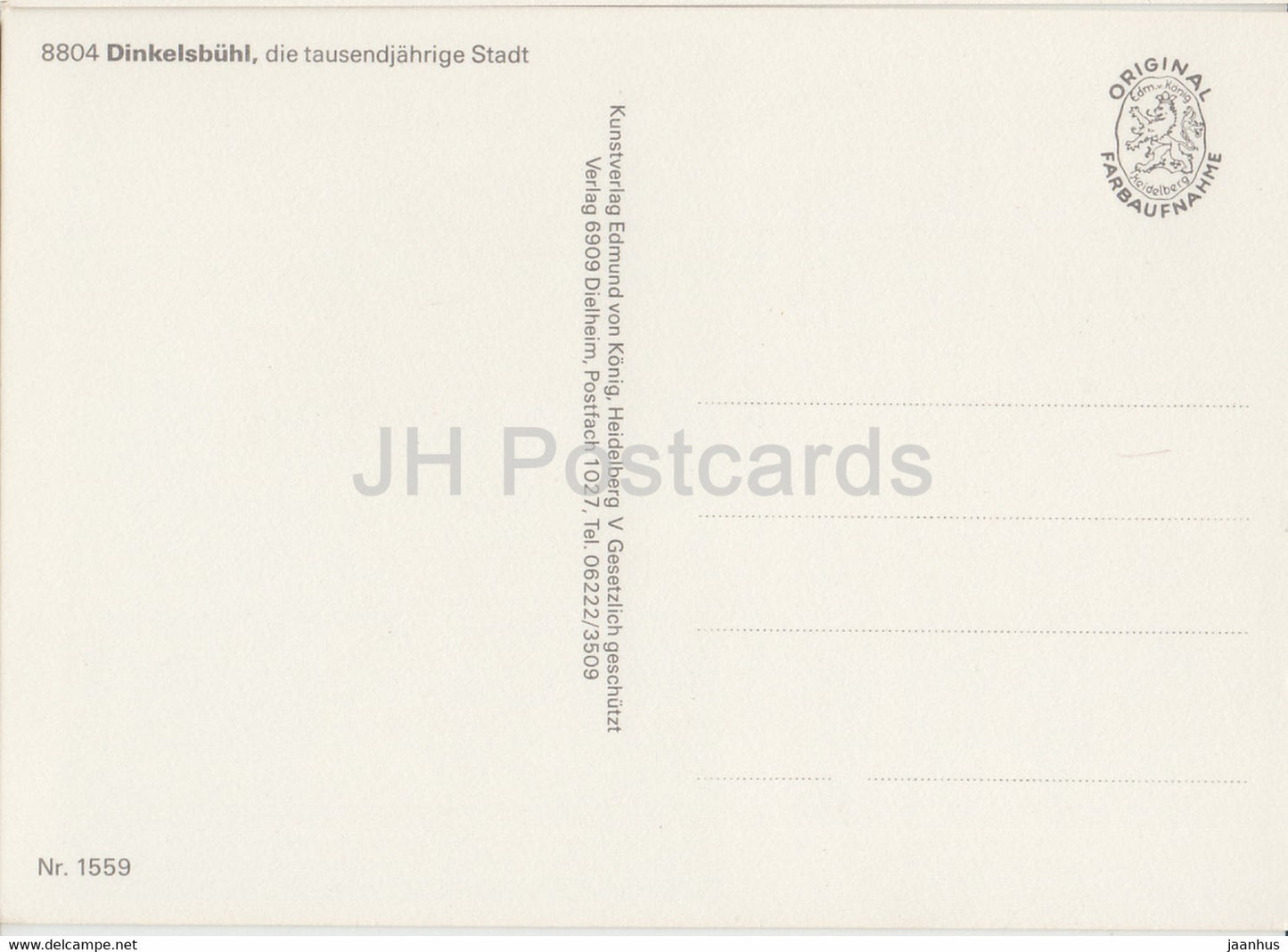 Dinkelsbuhl - Kinderzeche in Dinkelsbuhl - horse - Germany - unused