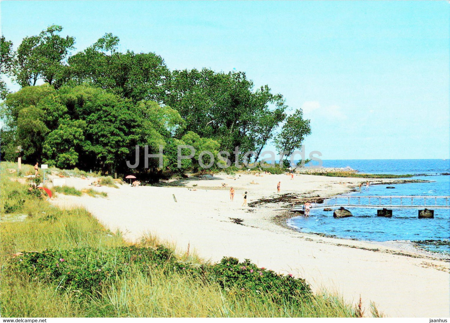 Bornholm - Melsted Beach near Gudhjem - Denmark - unused - JH Postcards
