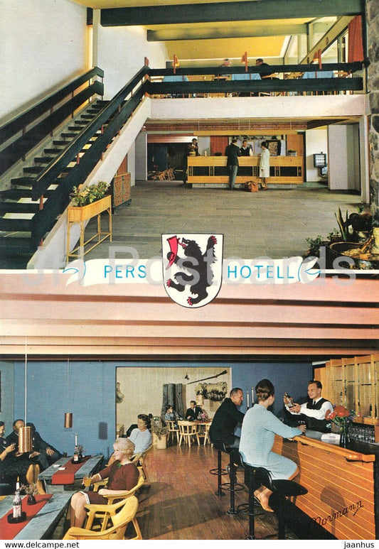 Pers Hotell - hotel - Gol - Hallingdal valley - Norway - unused - JH Postcards
