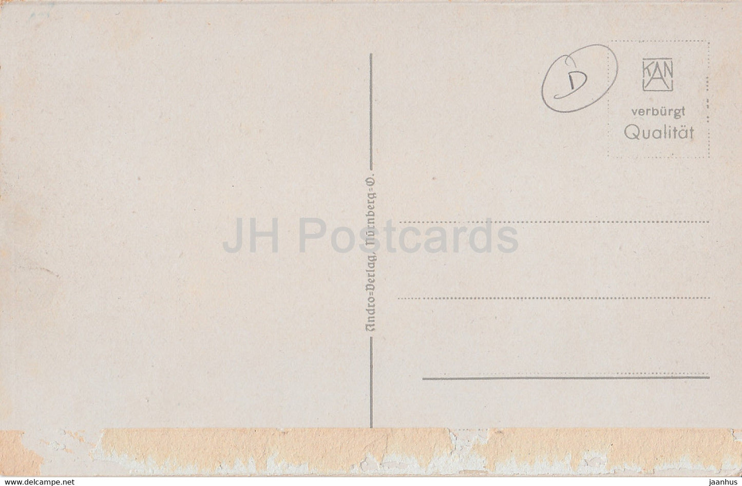 Nürnberg - Adolf Hitler Platz - Nürnberg - alte Postkarte - Deutschland - unbenutzt