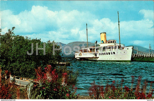 Balloch - Dunbarton - ship - 1981 - Scotland - United Kingdom - used