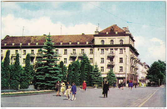 Lenin street - Lutsk - 1975 - Ukraine USSR - unused - JH Postcards
