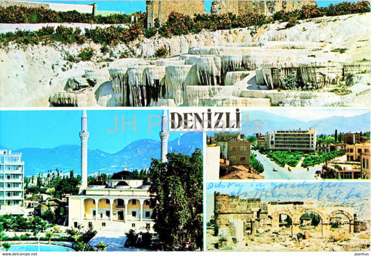 Denizli - multiview - 1974 - Turkey - used - JH Postcards