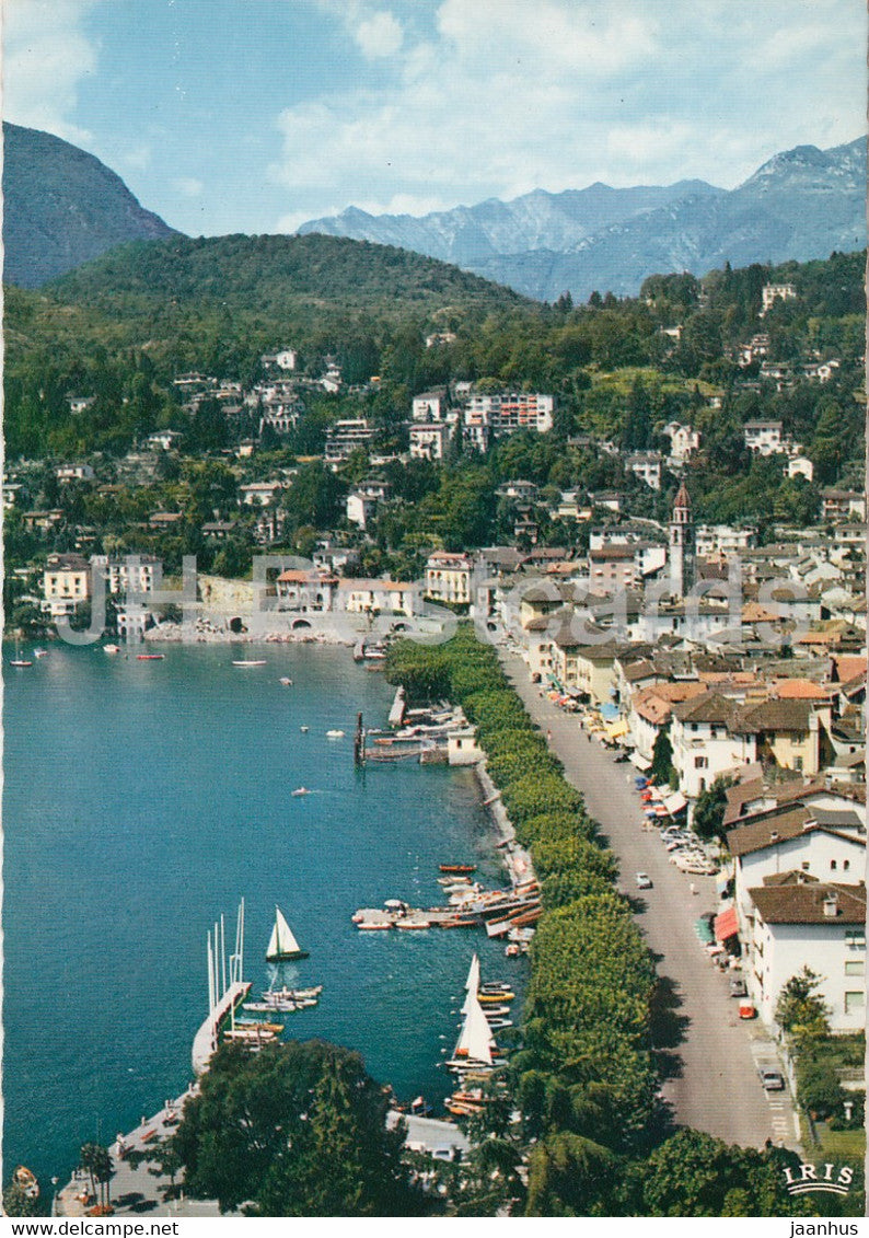 Ascona - Lago Maggiore - La Piazza - 612 - Switzerland - unused - JH Postcards