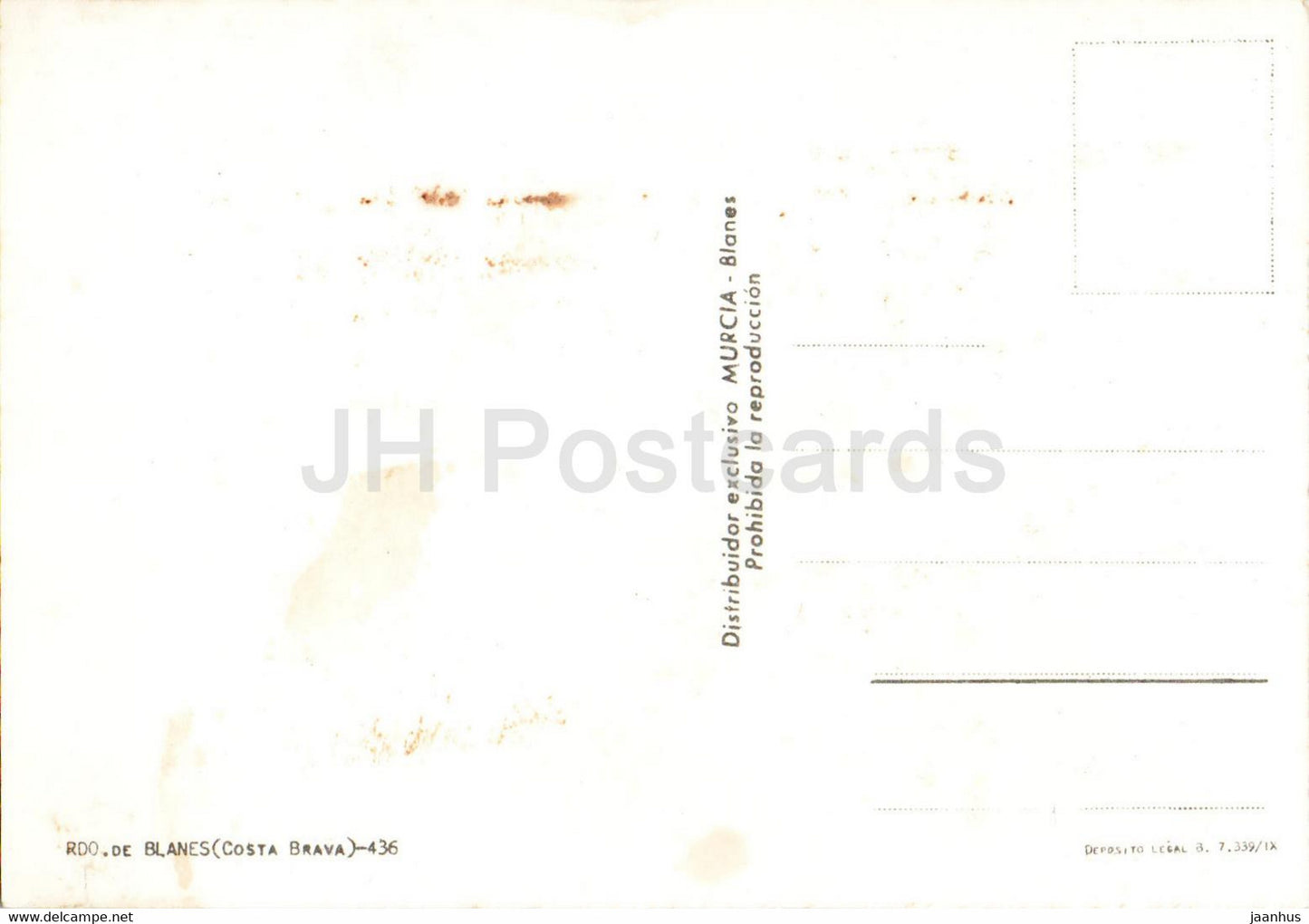 Rdo Blanes - Costa Brava - multiview - 436 - Espagne - inutilisé