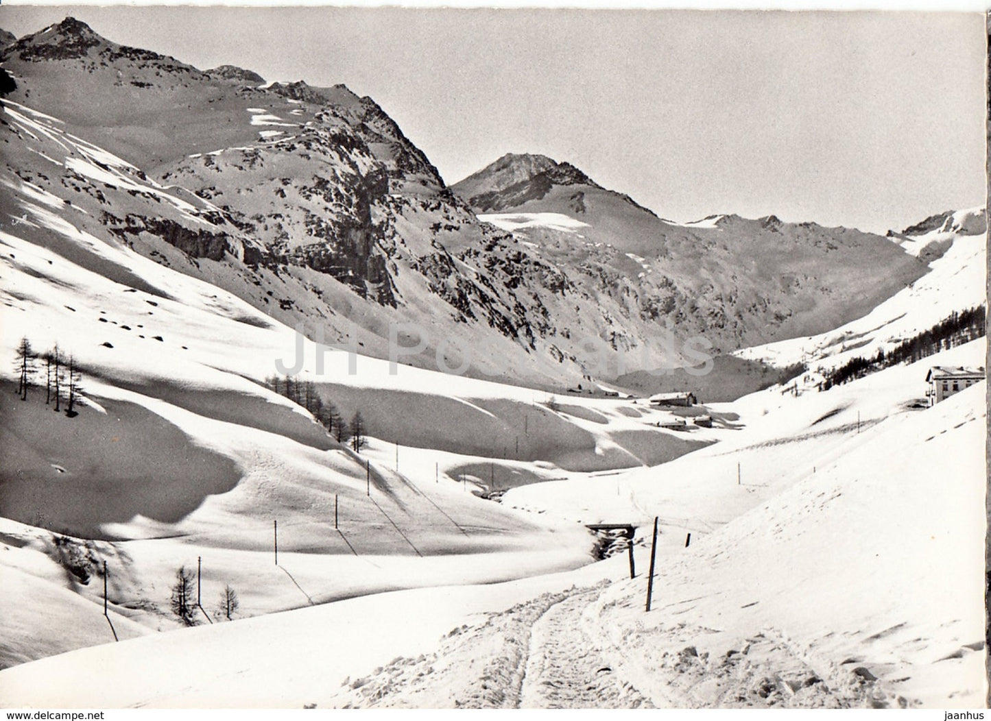 Fextal mit Chaputschin - Piz Tremoggia und Fexgletscher - Switzerland - unused - JH Postcards