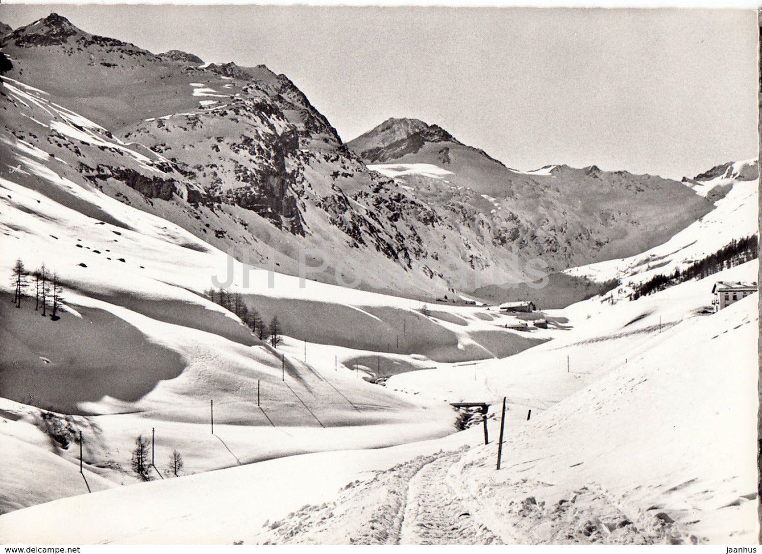 Fextal mit Chaputschin - Piz Tremoggia und Fexgletscher - Switzerland - unused - JH Postcards