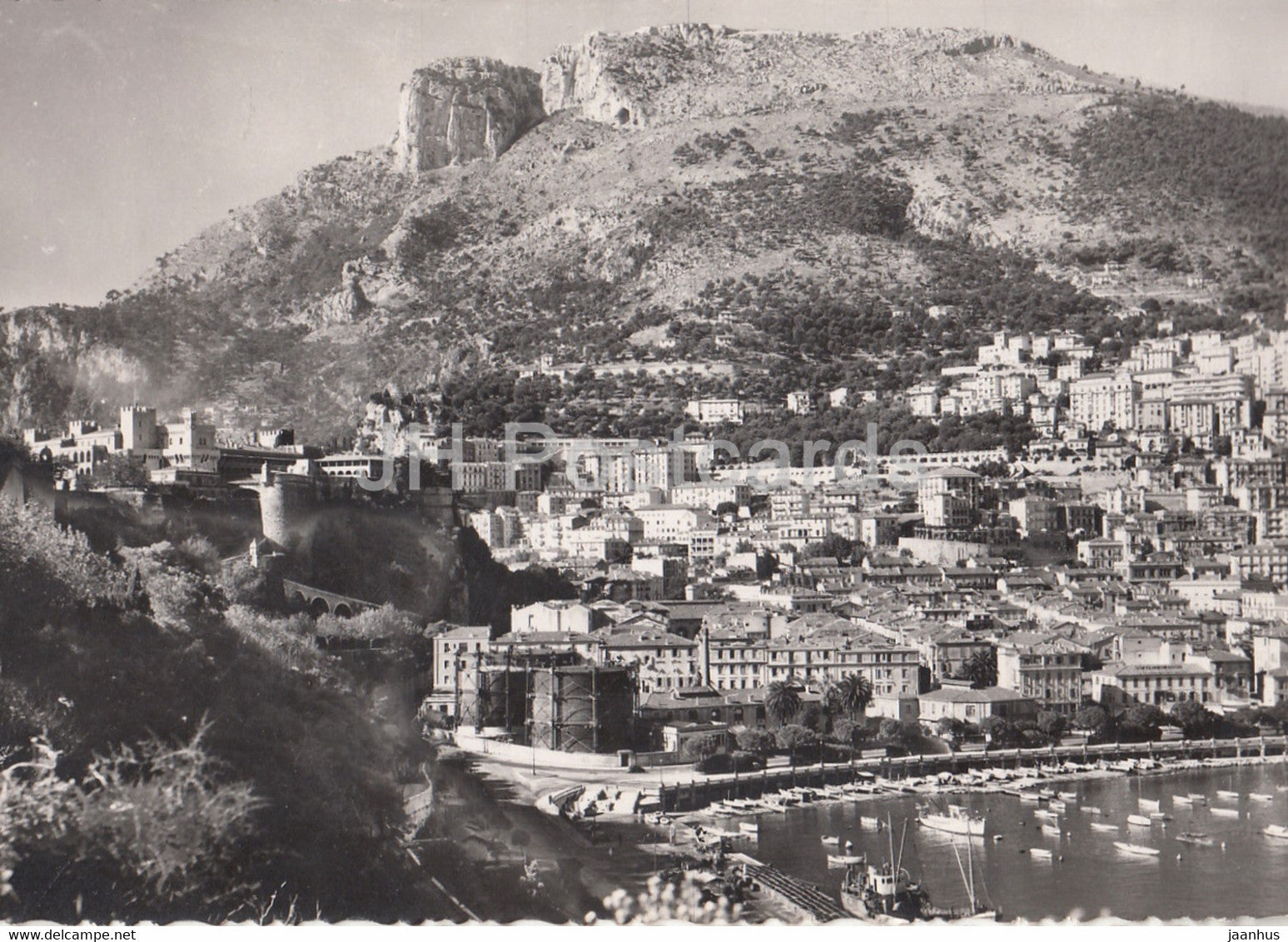 Monte Carlo - general view - old postcard - 1953 - Monaco - used - JH Postcards