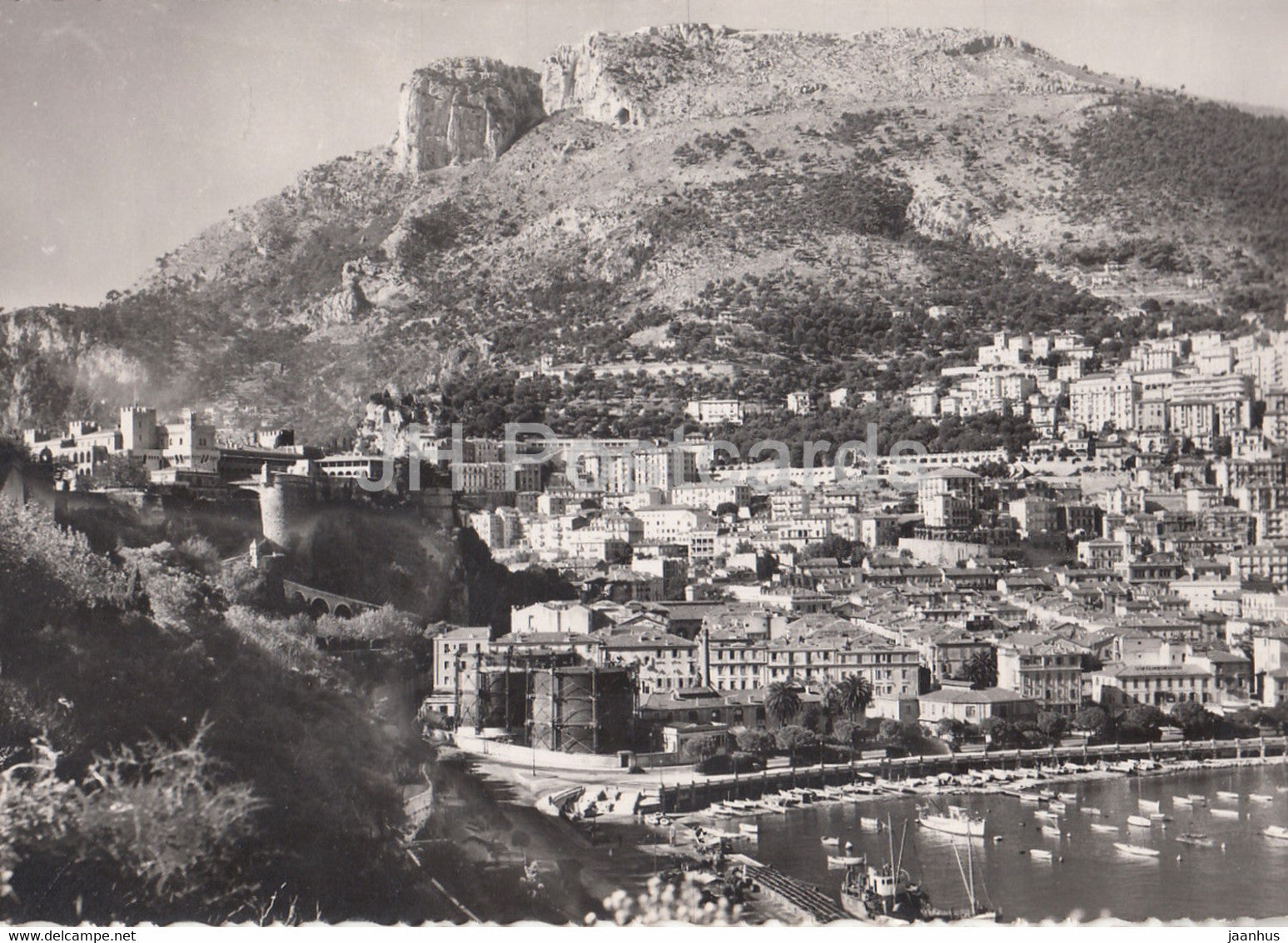 Monte Carlo - general view - old postcard - 1953 - Monaco - used - JH Postcards