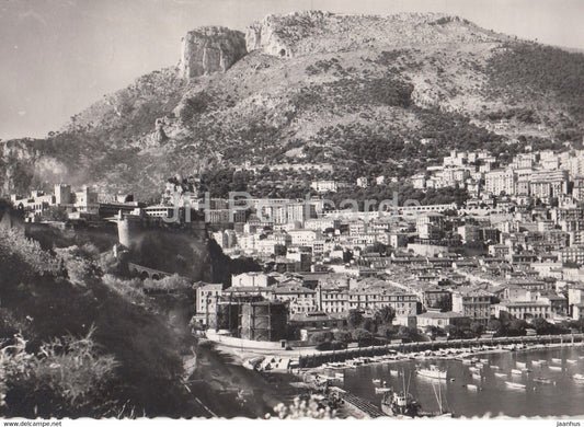 Monte Carlo - general view - old postcard - 1953 - Monaco - used - JH Postcards